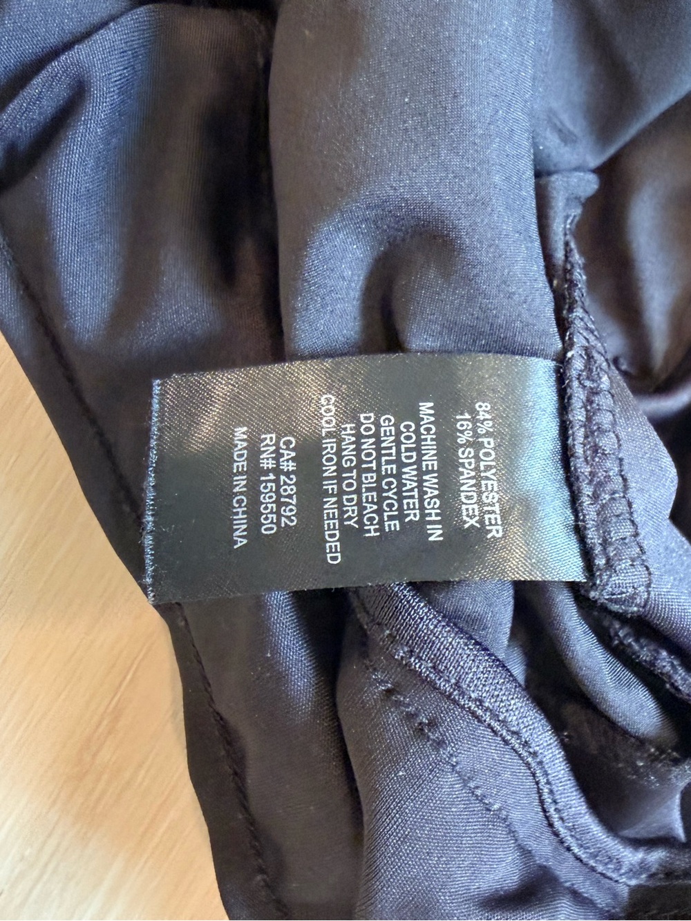 Maison d’Amélie Paris Black Pull On Travel Pants XL Stretch Elastic Waist - Picture 7 of 7